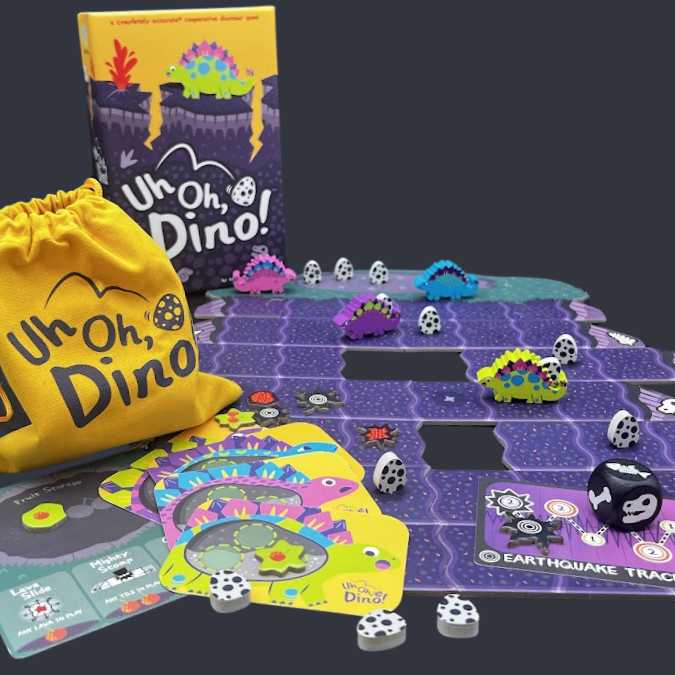 Uh Oh, Dino! (Pre-order - Reserve now for $5, plus 10% off!)