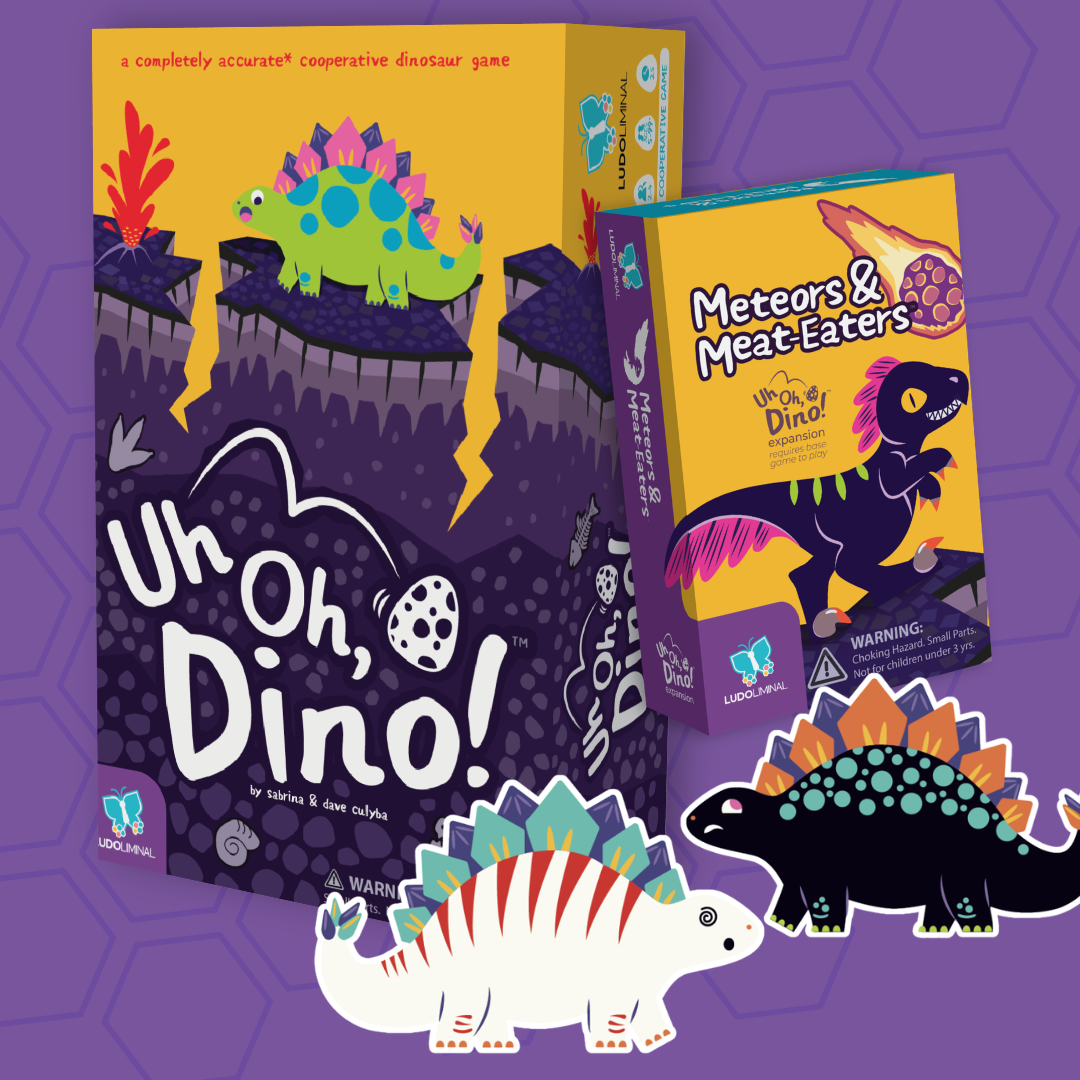 Expanded Gameplay Bundle for Uh Oh, Dino!