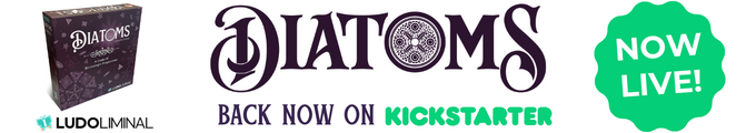 Diatoms is live on kickstarter- back now!