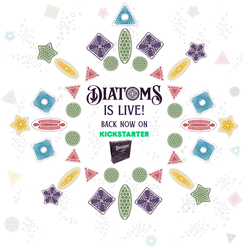 Diatoms is Live! Back Now on Kickstarter !
